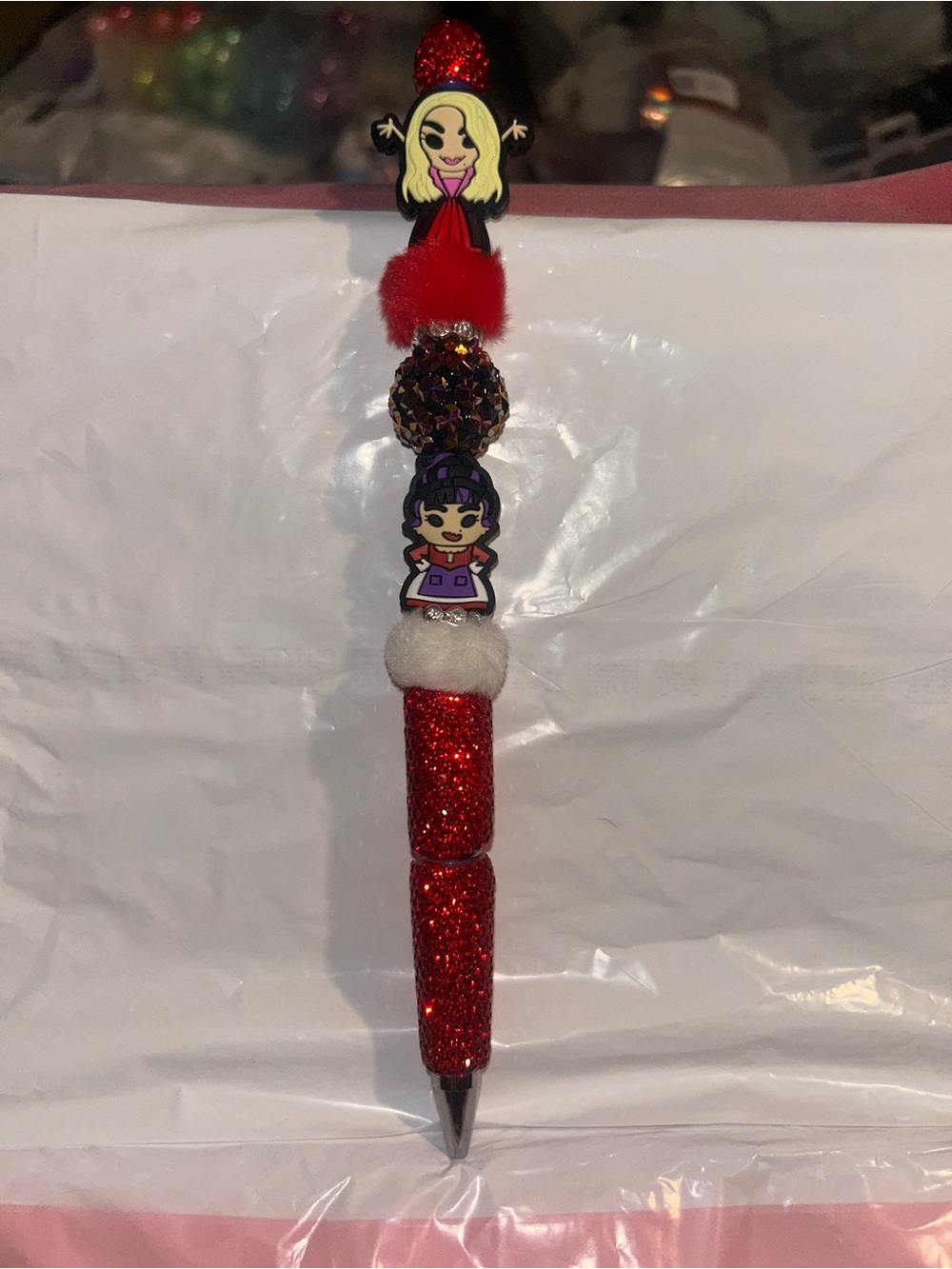 Hocus Pocus the Sanderson sisters beaded pen